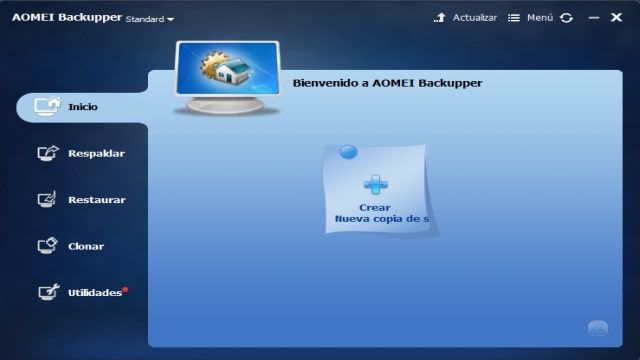 AOMEI Backupper el mejor software de respaldo